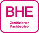 BHE zertifizierter Fachbetrieb